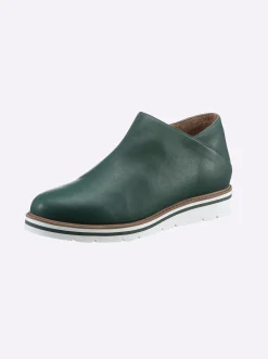 Stiefeletten|Stiefel|heine Kurzstiefelette grün