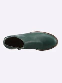 Stiefeletten|Stiefel|heine Kurzstiefelette grün