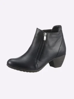 Stiefeletten|Stiefel|heine Kurzstiefelette marine