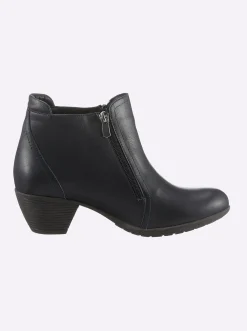 Stiefeletten|Stiefel|heine Kurzstiefelette marine