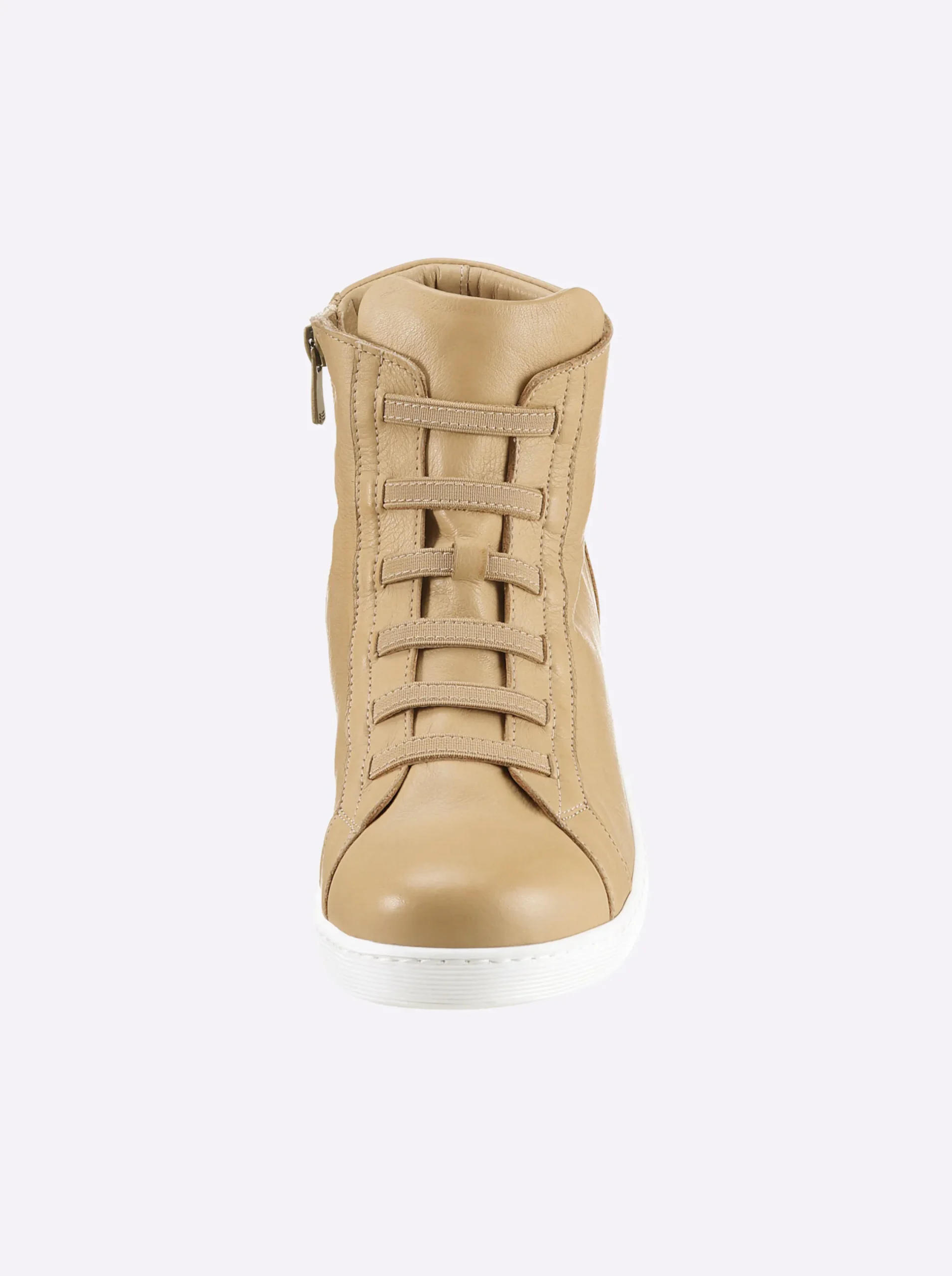 Stiefeletten|Stiefel|Andrea Conti Kurzstiefelette sand
