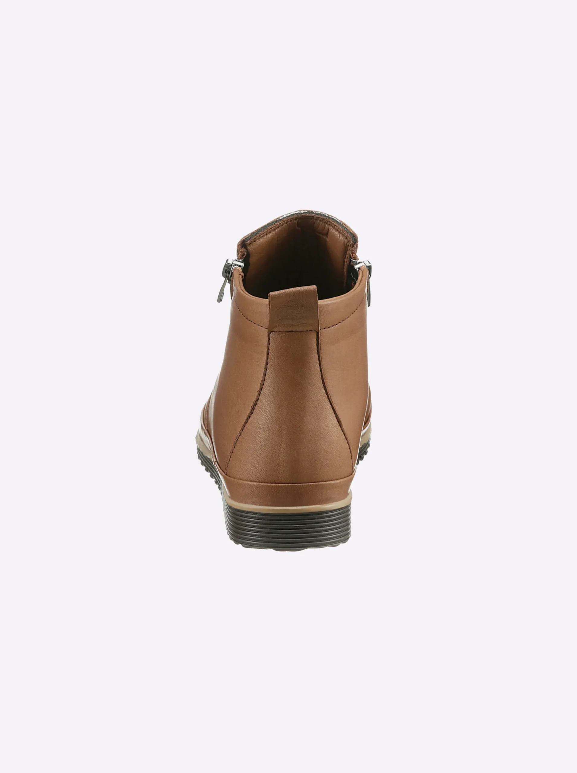 Stiefeletten|Stiefel|Andrea Conti Kurzstiefelette cognac