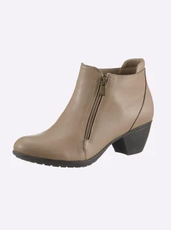 Stiefeletten|Stiefel|heine Kurzstiefelette beige