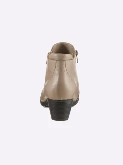 Stiefeletten|Stiefel|heine Kurzstiefelette beige