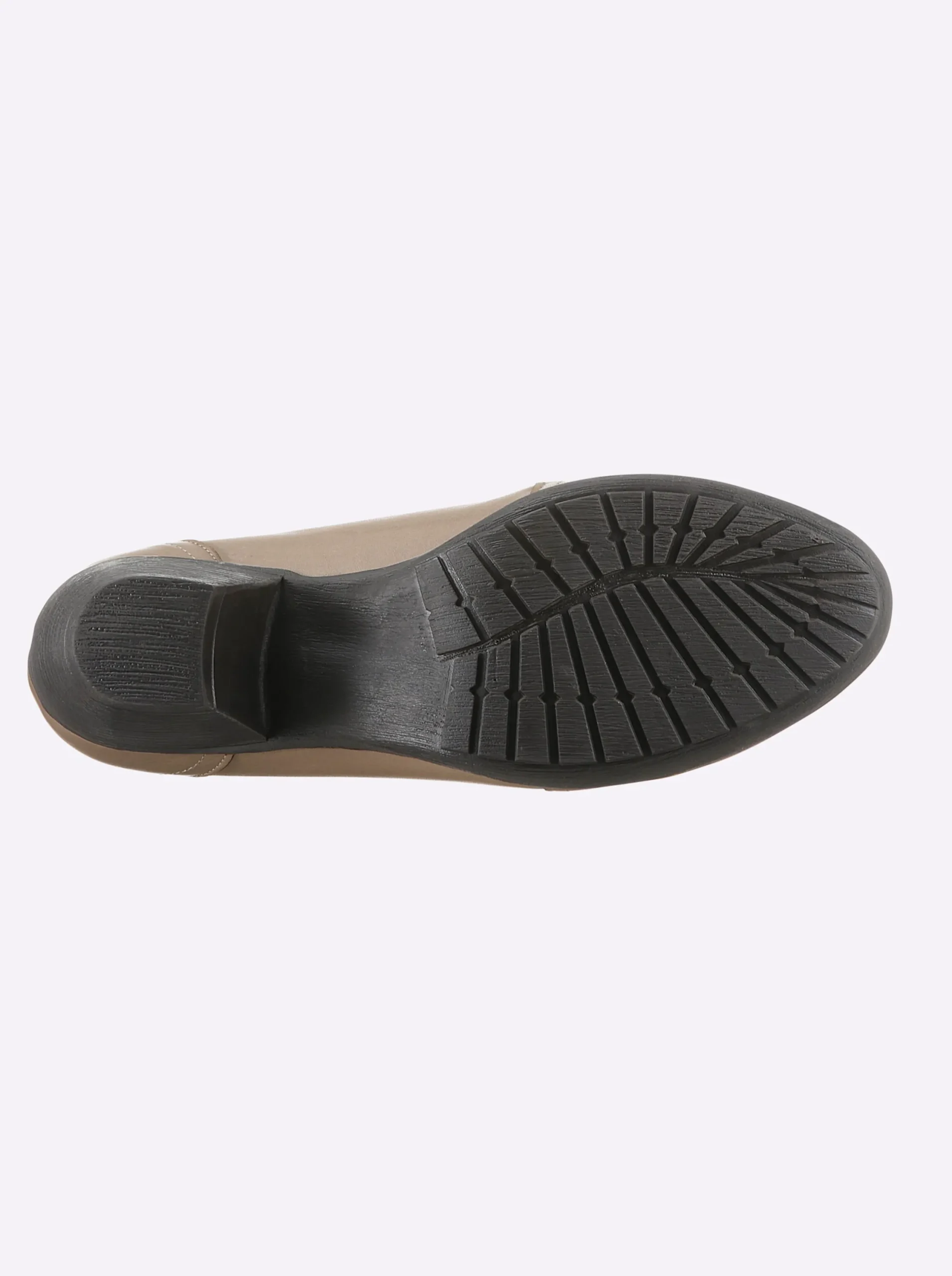 Stiefeletten|Stiefel|heine Kurzstiefelette beige