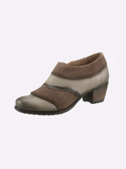 Stiefeletten|Stiefel|heine Kurzstiefelette taupe
