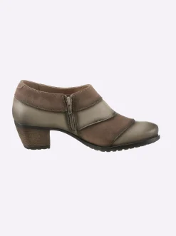 Stiefeletten|Stiefel|heine Kurzstiefelette taupe