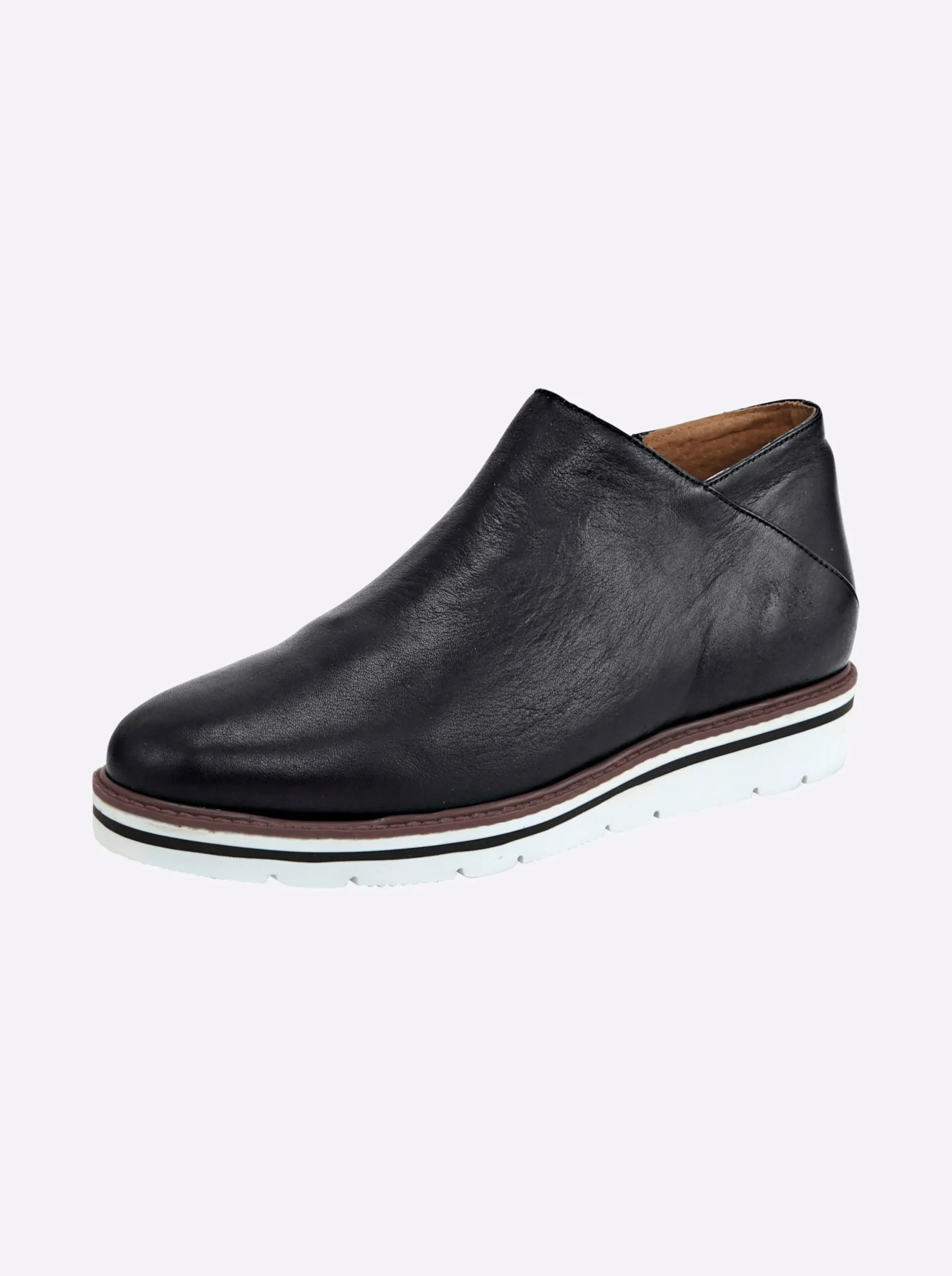 Stiefeletten|Stiefel|heine Kurzstiefelette schwarz