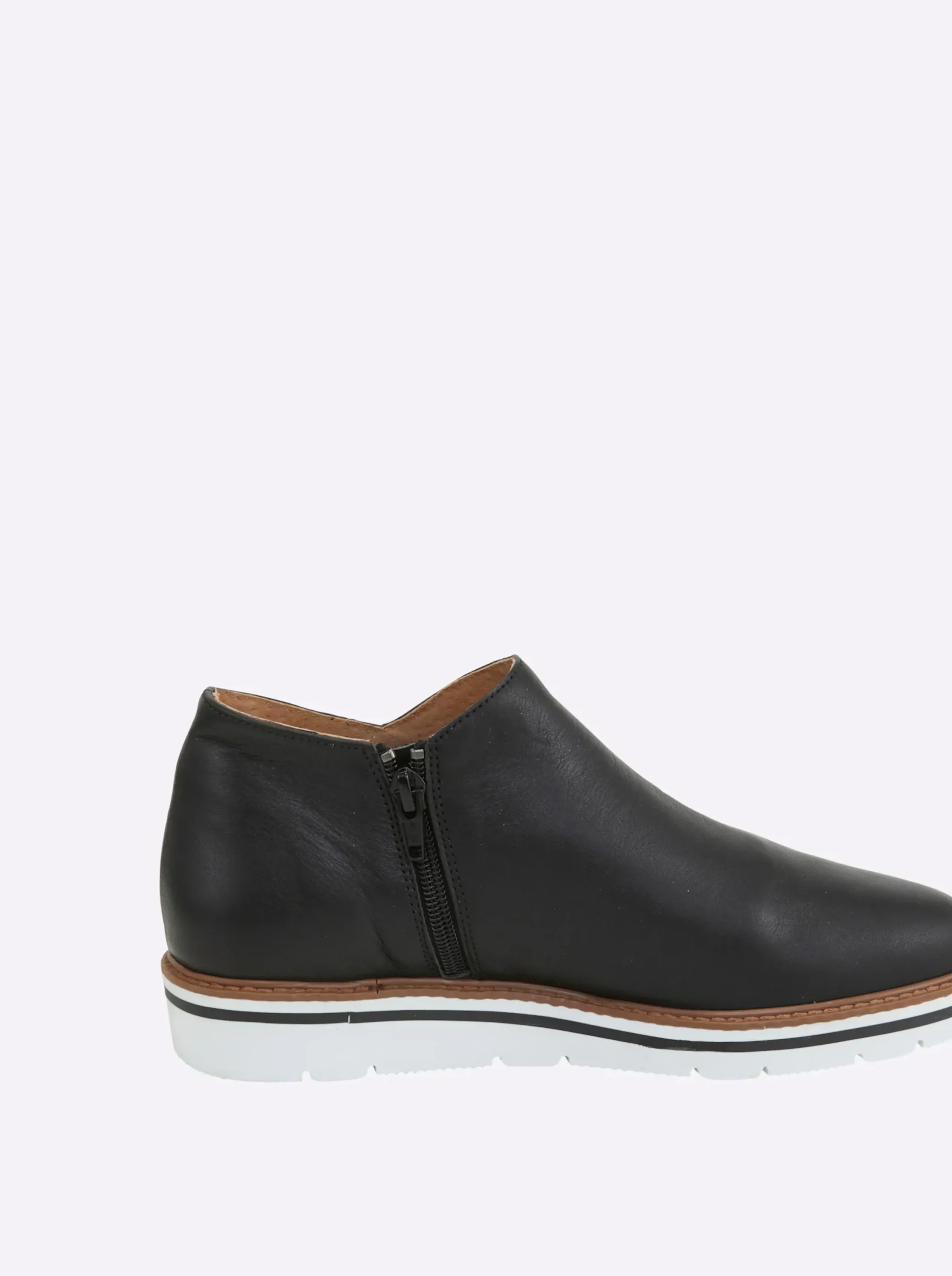 Stiefeletten|Stiefel|heine Kurzstiefelette schwarz