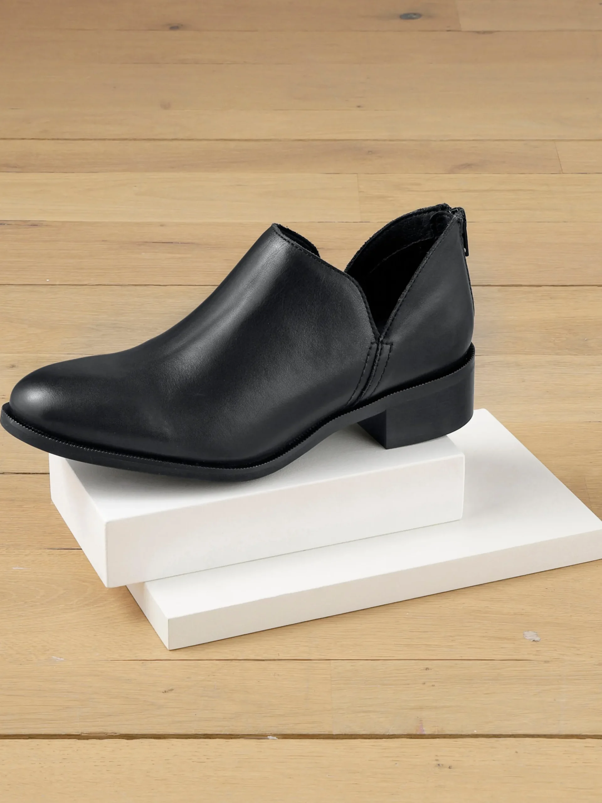 Stiefeletten|Stiefel|heine Kurzstiefelette schwarz