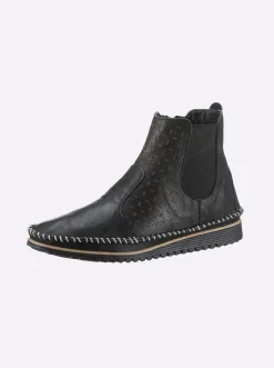 Stiefeletten|Stiefel|heine Kurzstiefelette schwarz