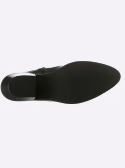 Stiefeletten|Stiefel|heine Kurzstiefelette schwarz