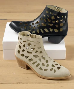 Stiefeletten|Stiefel|heine Kurzstiefelette sand