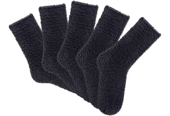 Strümpfe & Socken|Lavana Kuschelsocken schwarz