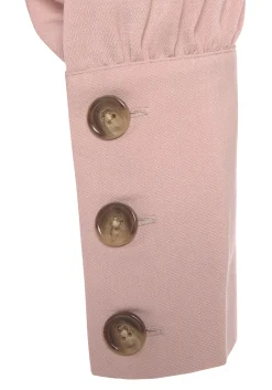 Strandmode|LASCANA Langarmbluse mauve