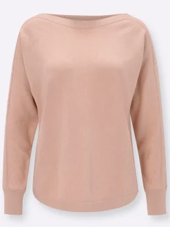 Pullover| Langarm-Pullover puder