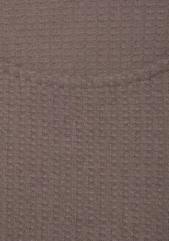 Strandmode|Shirts|LASCANA Langarmshirt taupe
