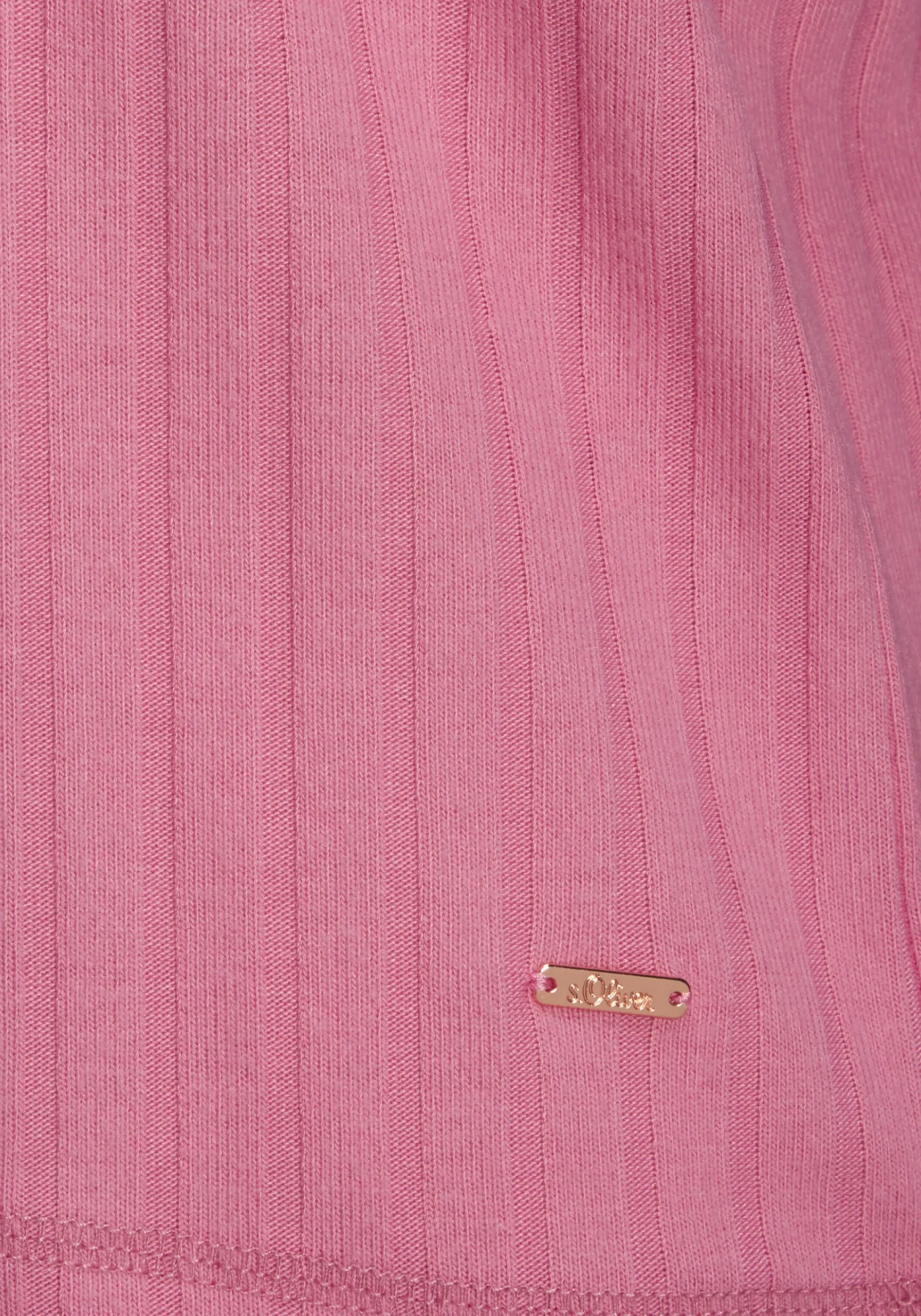 Strandmode|Shirts|s.Oliver Langarmshirt pink