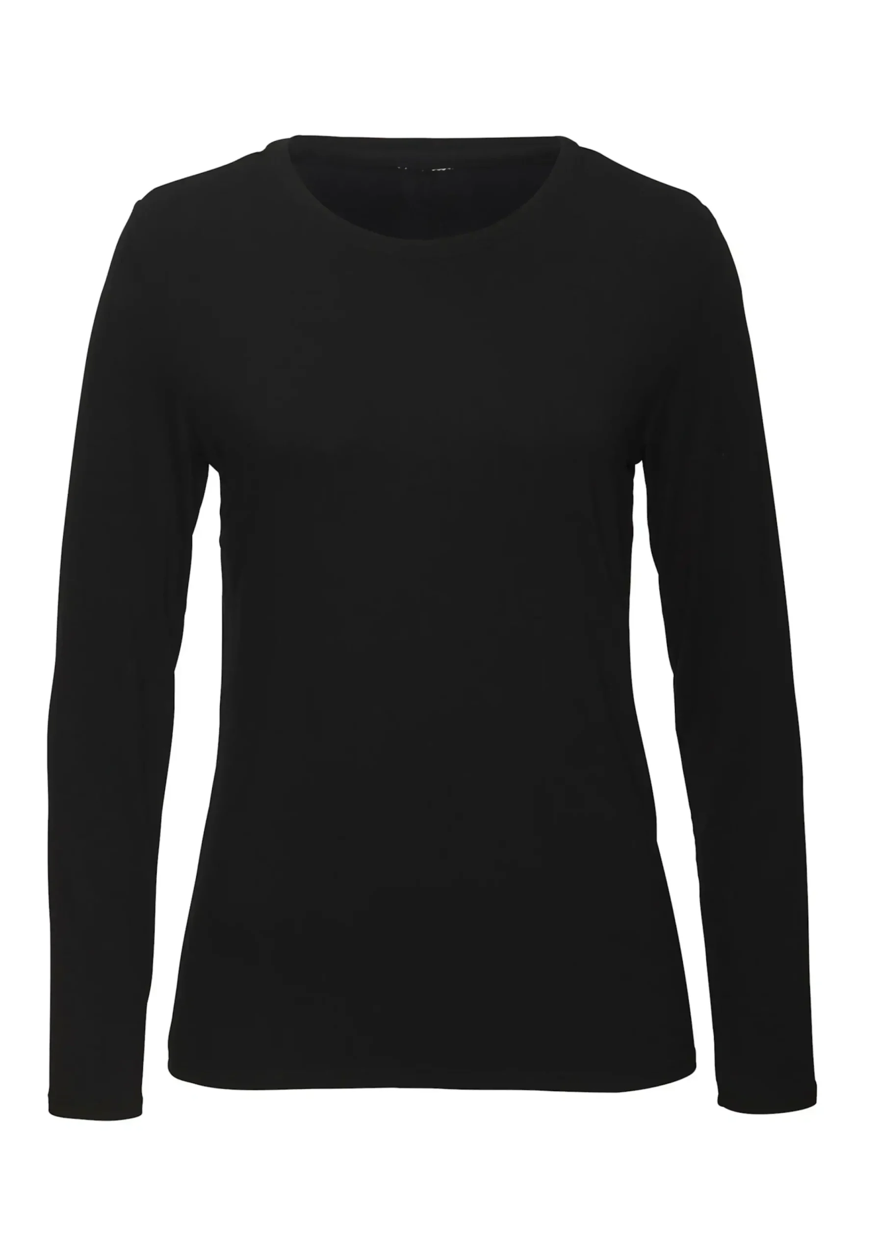 Strandmode|Shirts|LASCANA Langarmshirt schwarz