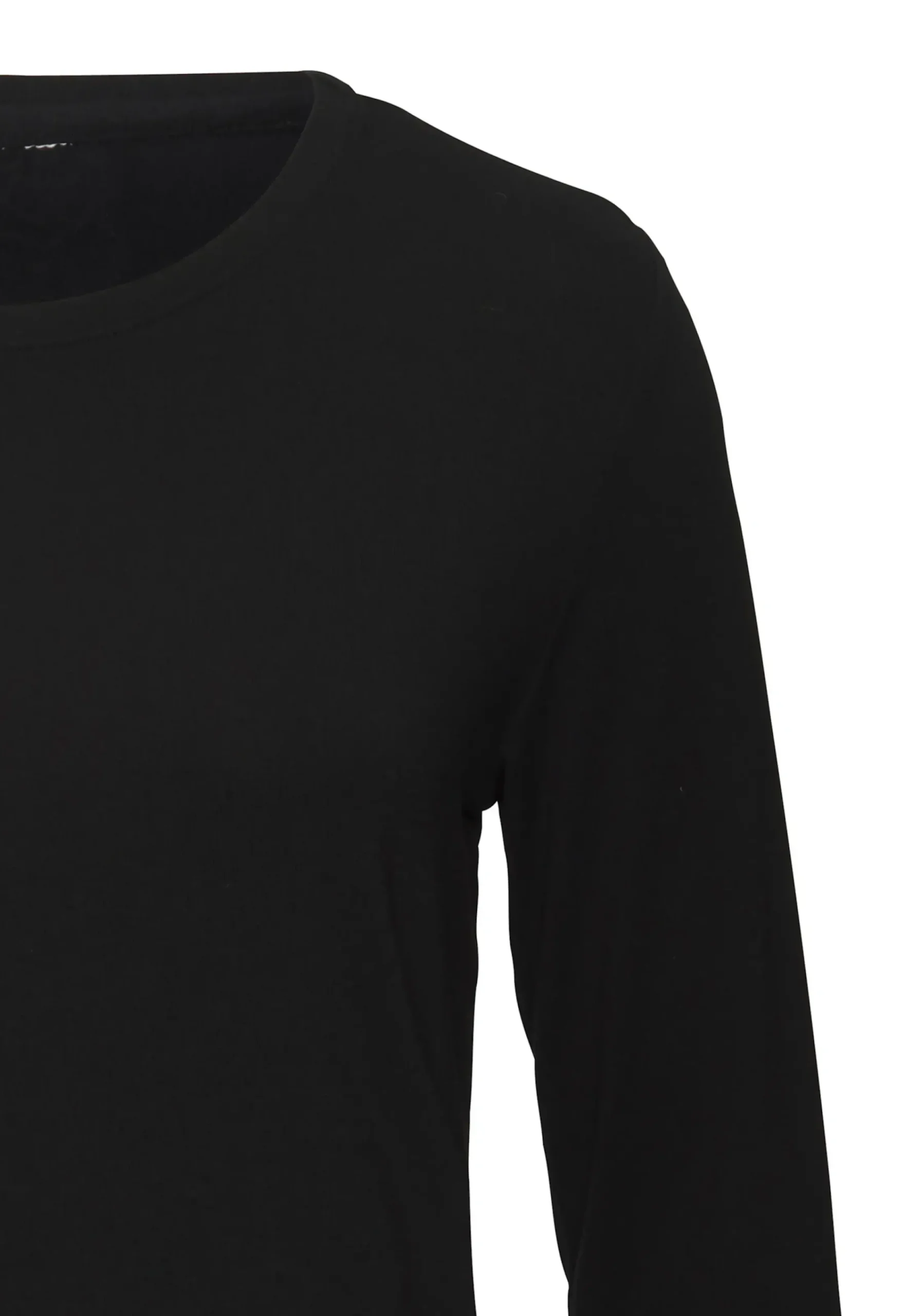 Strandmode|Shirts|LASCANA Langarmshirt schwarz