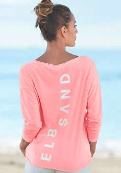 Shirts|Elbsand Langarmshirt koralle