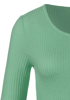 Shirts|LASCANA Langarmshirt hellblau,grün
