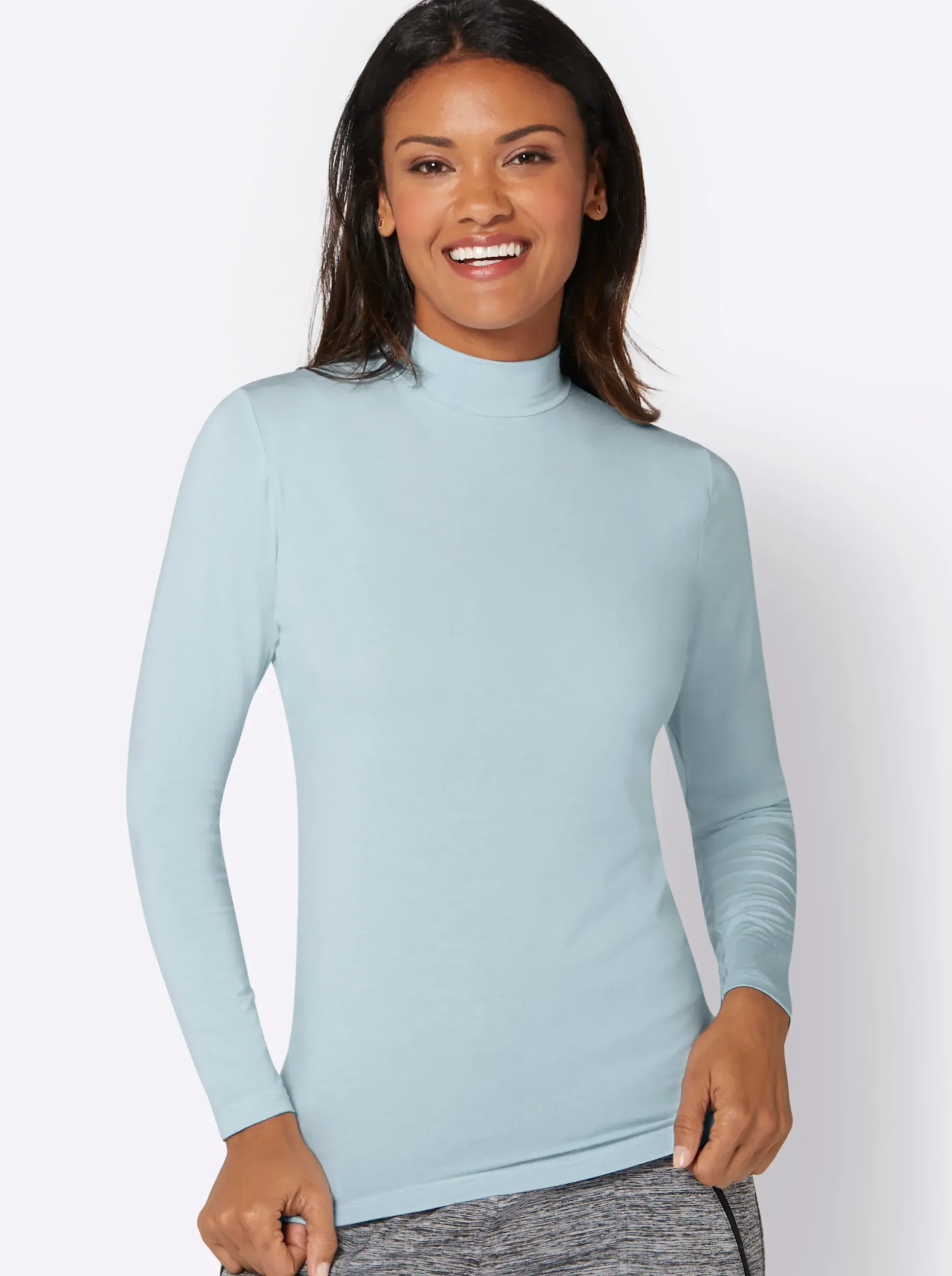 Bodies & Unterhemden|wäschepur Langarm-Shirt mint