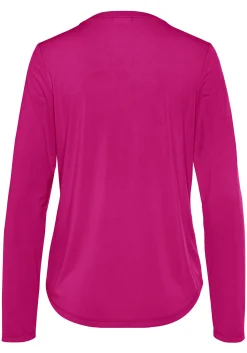 Strandmode|Shirts|LASCANA Langarmshirt pink