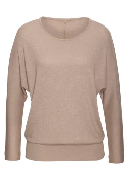 Shirts|Vivance Langarmshirt beige