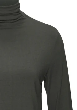 Strandmode|Shirts|LASCANA Langarmshirt graugrün,creme