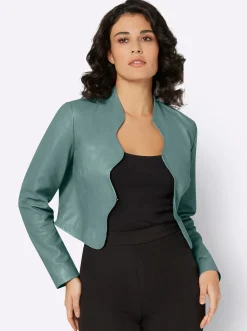Ledershop|Jacken|Mainpol Lederblazer jade