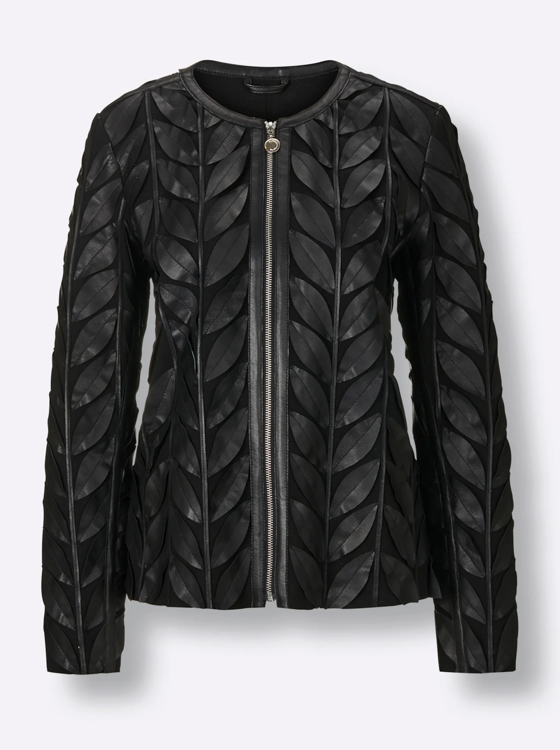 Blazer|CREATION L PREMIUM Lederblazer in exquisiter Lammnappa-Qualität schwarz