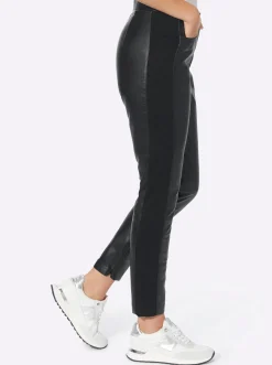 Ledershop|Hosen|heine Lederhose schwarz
