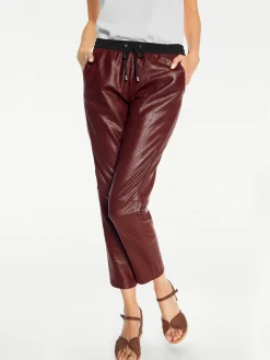 Ledershop|heine Lederhose braun