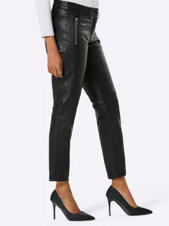Ledershop|Hosen|Mainpol Lederhose schwarz