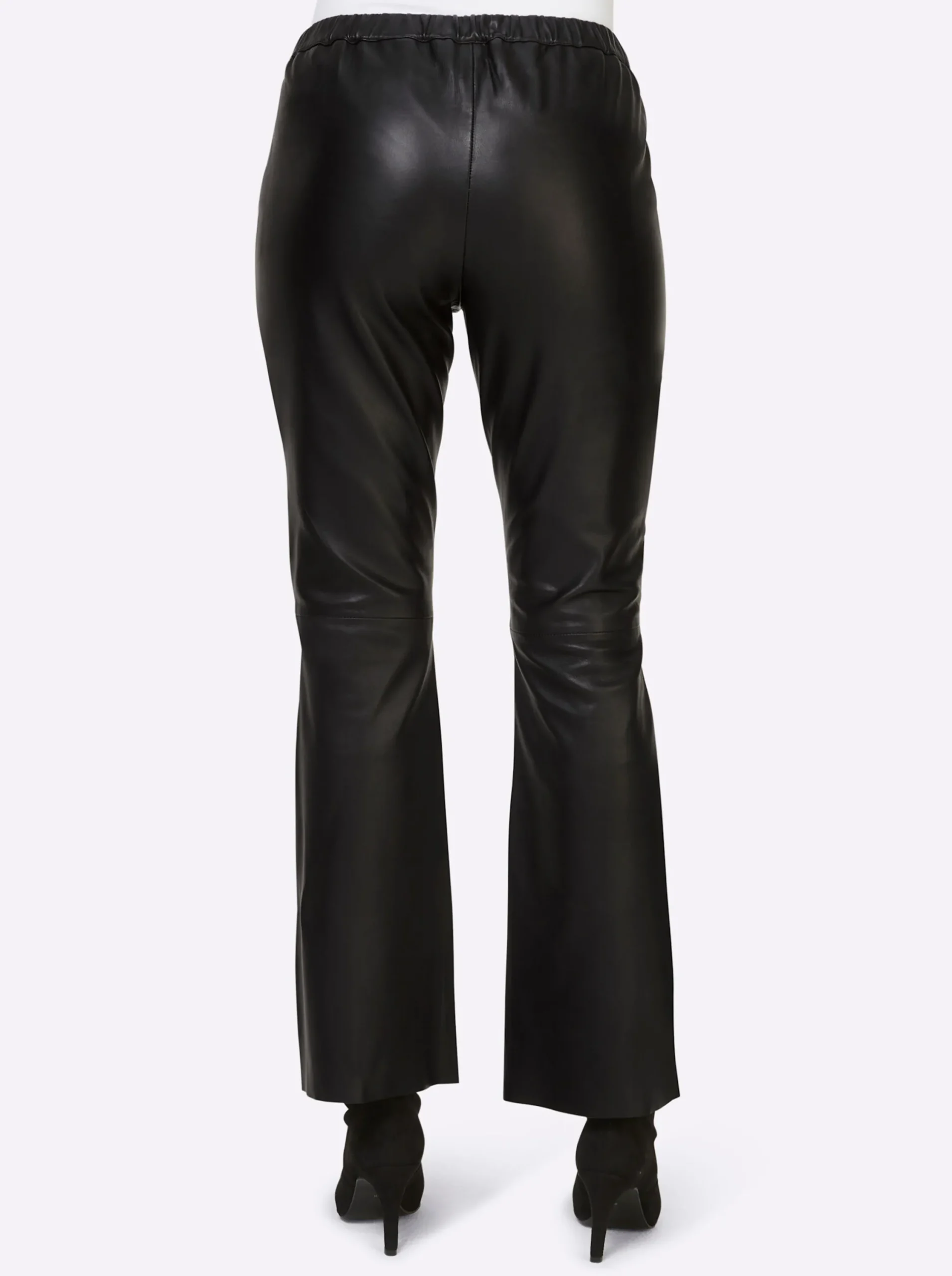 Ledershop|heine Lederhose mit Rundum-Dehnbund schwarz