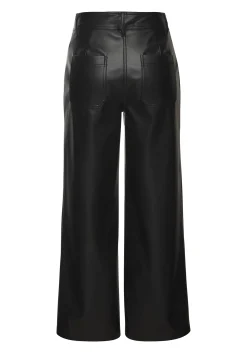 Hosen|LASCANA Lederimitathose schwarz