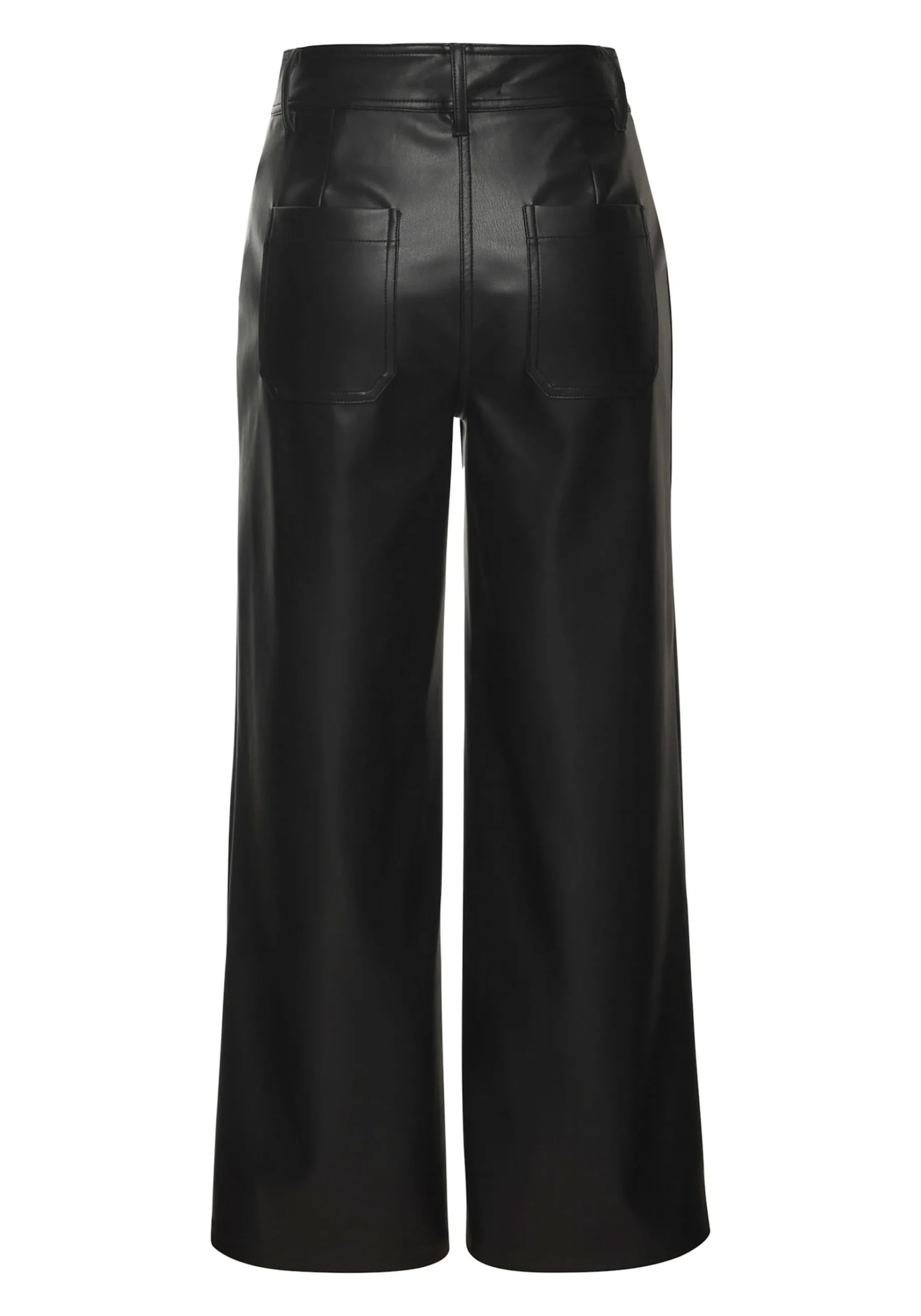Hosen|LASCANA Lederimitathose schwarz