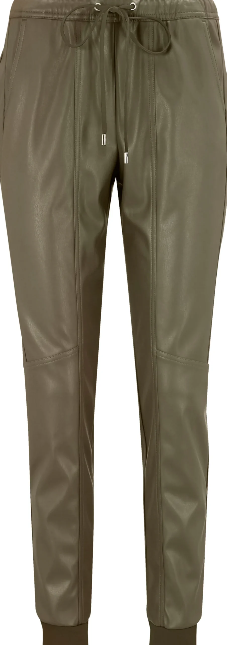 Lederimitat|heine Lederimitathose khaki
