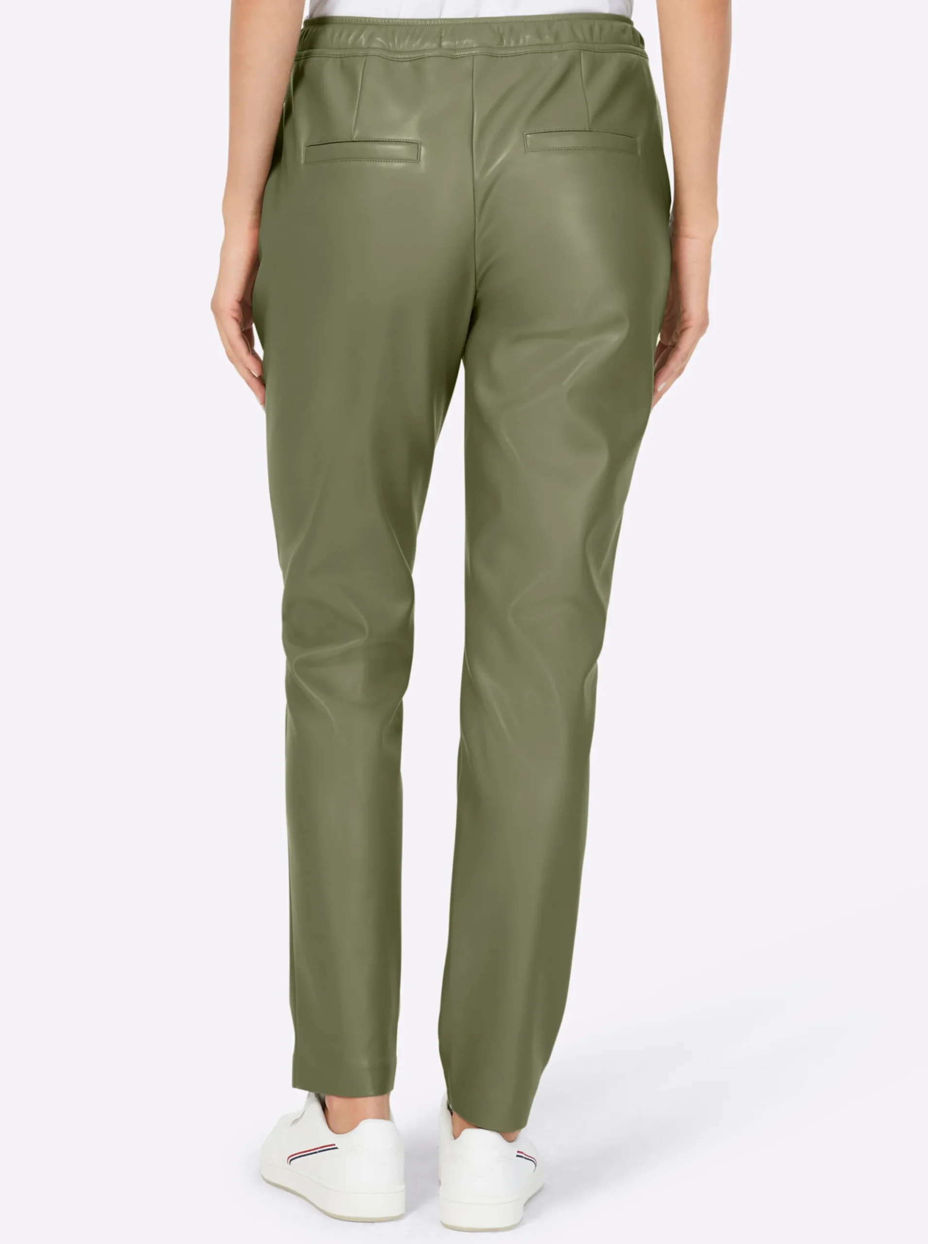 Lederimitat|Hosen|heine Lederimitat-Hose khaki