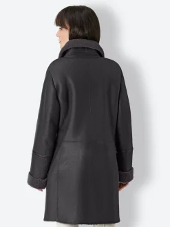 Ledershop|Mainpol Lederjacke anthrazit