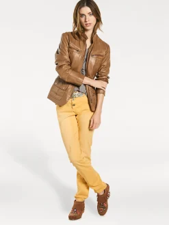 Ledershop|Jacken|heine Leder-Jacke cognac