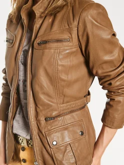 Ledershop|Jacken|heine Leder-Jacke cognac
