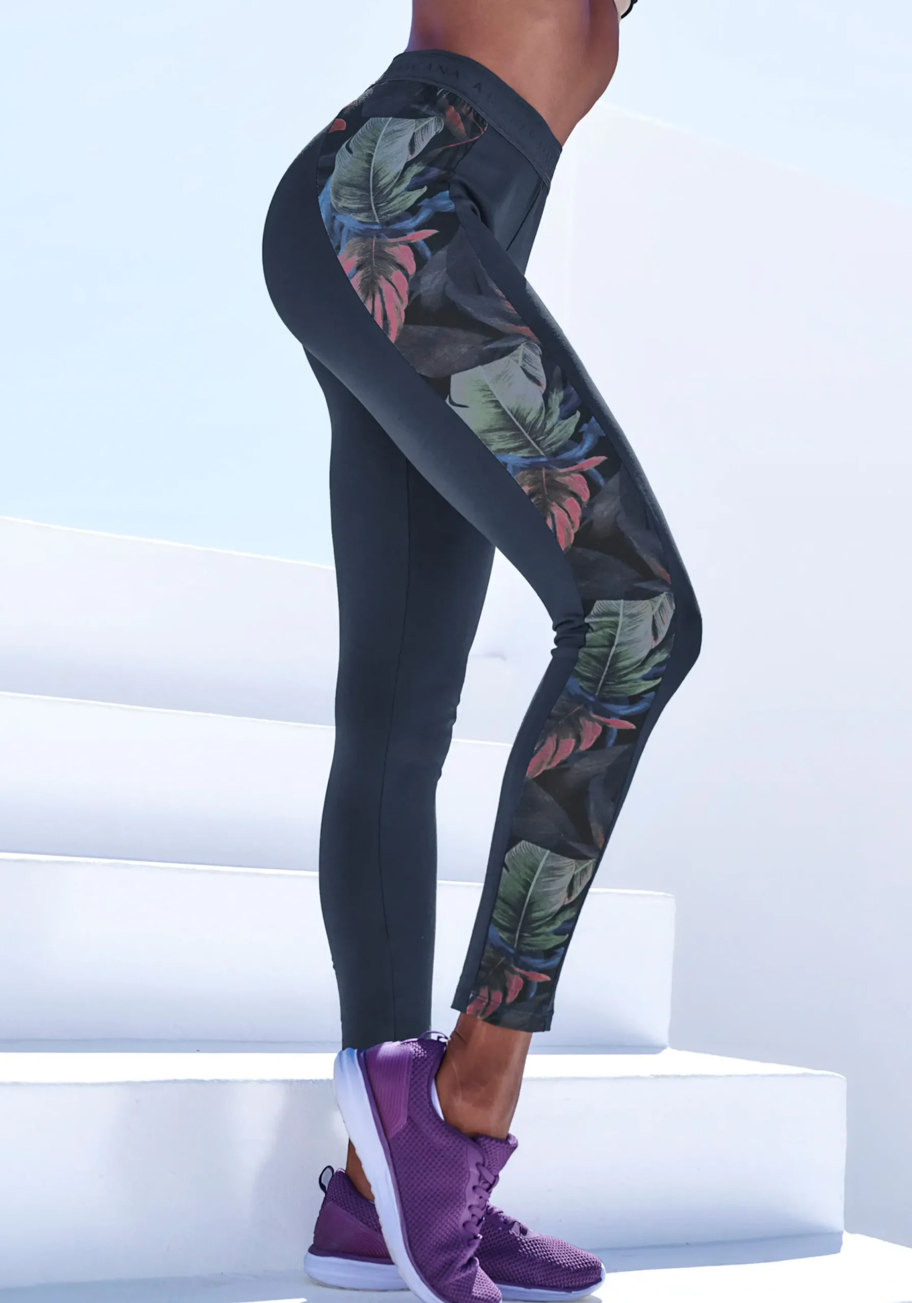 Hosen|LASCANA ACTIVE Leggings dunkelblau