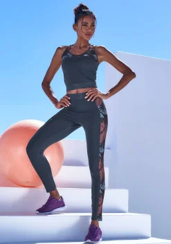 Hosen|LASCANA ACTIVE Leggings dunkelblau