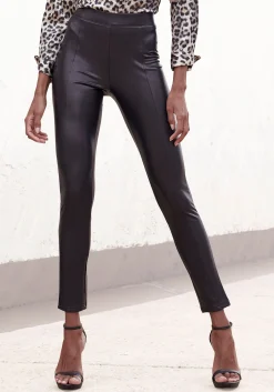 Hosen|LASCANA Leggings schwarz