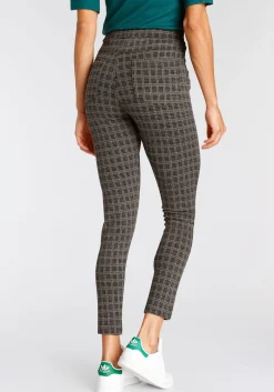 Strandmode|Hosen|LASCANA Leggings beigeschwarzgemustert