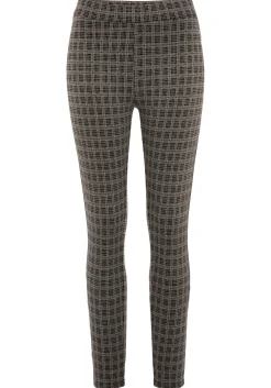 Strandmode|Hosen|LASCANA Leggings beigeschwarzgemustert