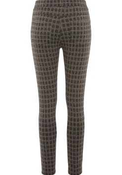 Strandmode|Hosen|LASCANA Leggings beigeschwarzgemustert