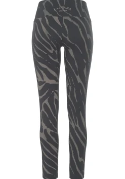 Strandmode|Hosen|LASCANA Leggings dunkelgrau-taupe